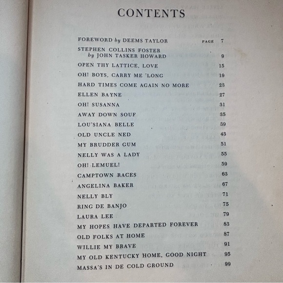 A Treasury of Stephen Foster First Printing 1946 - Picture 4 of 16